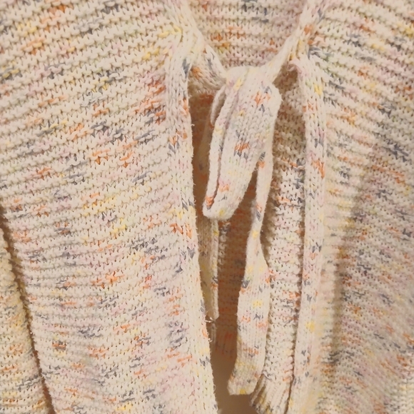 Aerie Cozy Crew Neck Open Back Sweater in Soft Knit - Picture 7 of 13